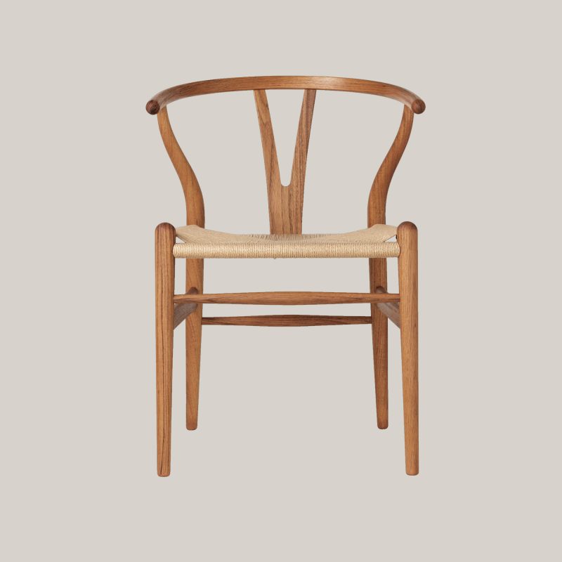 Silla CH24 – Wishbone Chair Teca