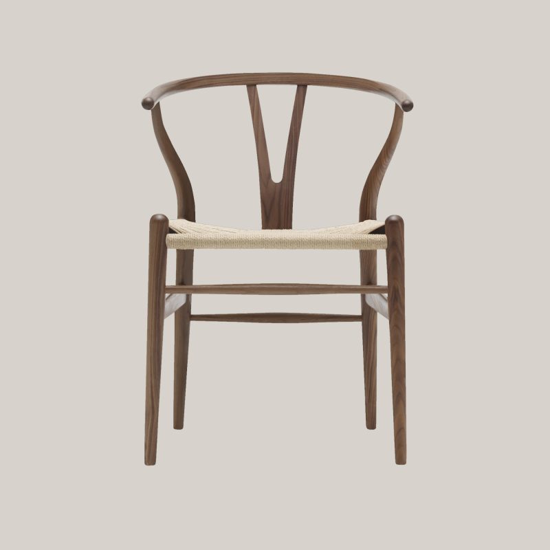 Silla CH24 – Wishbone Chair Nogal